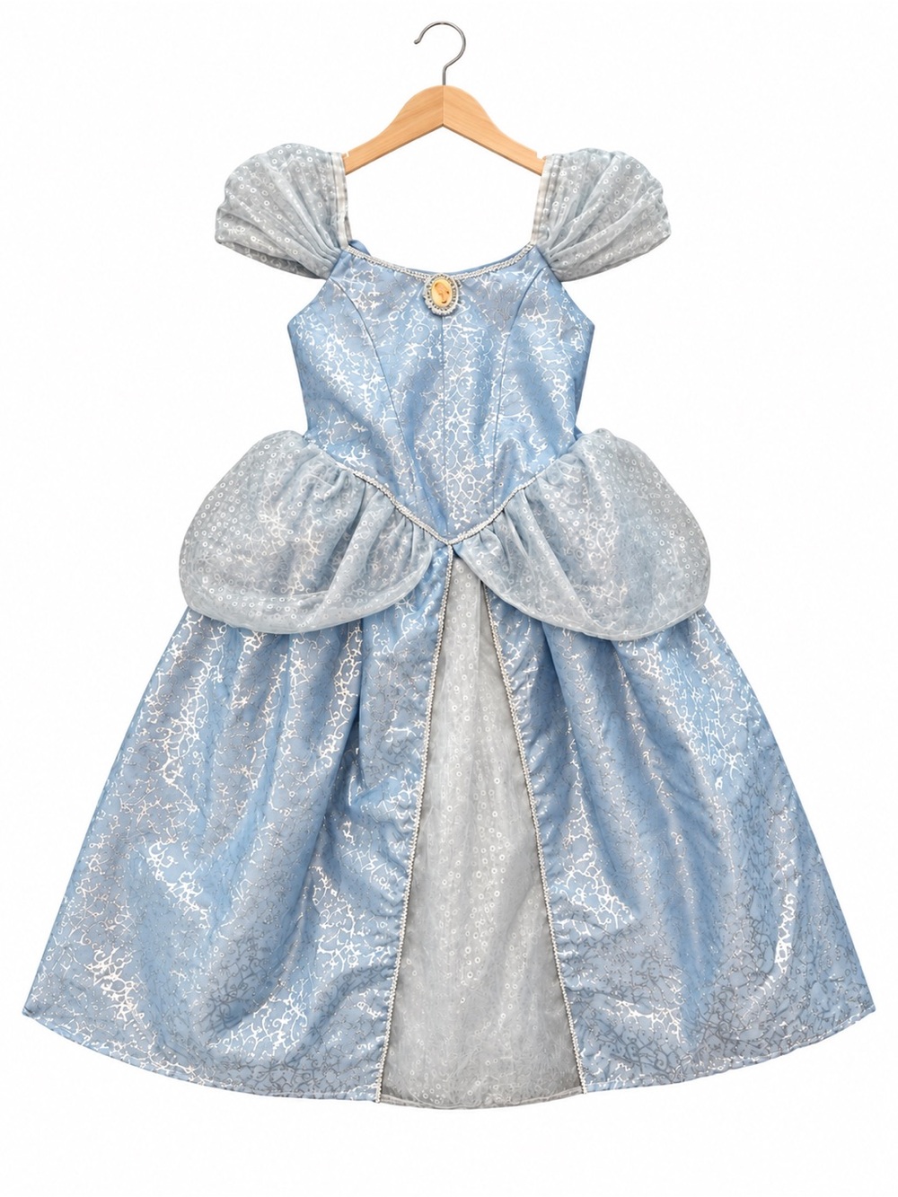 Disney Parks Cinderella Princess Dress Up Costume Gown Girls Size 7/8 Halloween